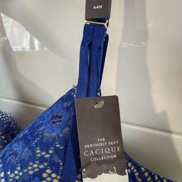 Cacique 44H Lace Boost Balconette Bra - Picture 2 of 6